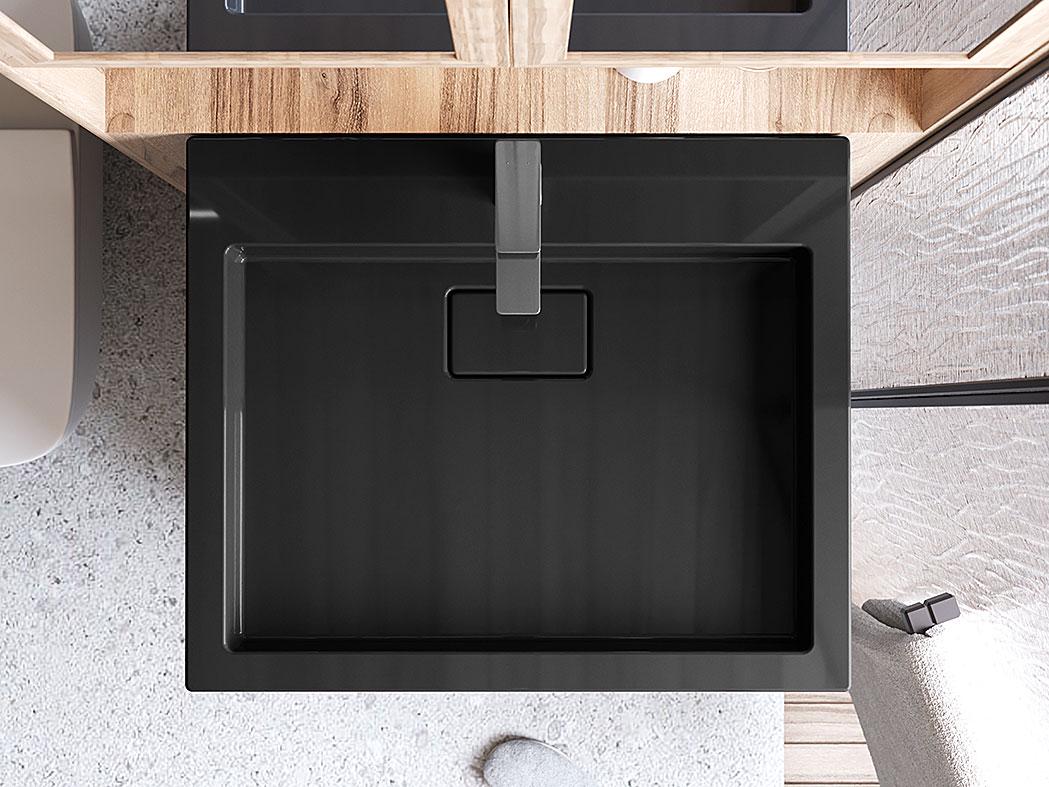 Умивальник на пральну машину Luxor Line Black (744) - фото 10