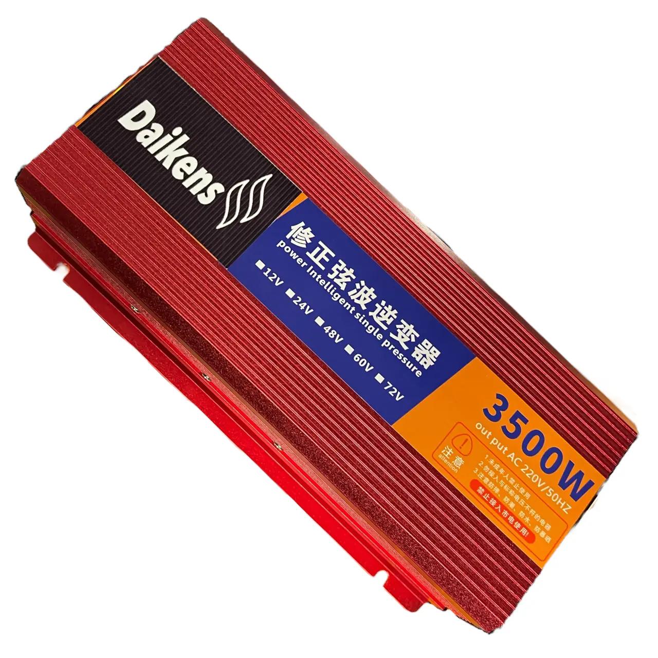 Автомобільний інвертор Daikens D3500W-12V охолодження/USB (63739d52) - фото 1