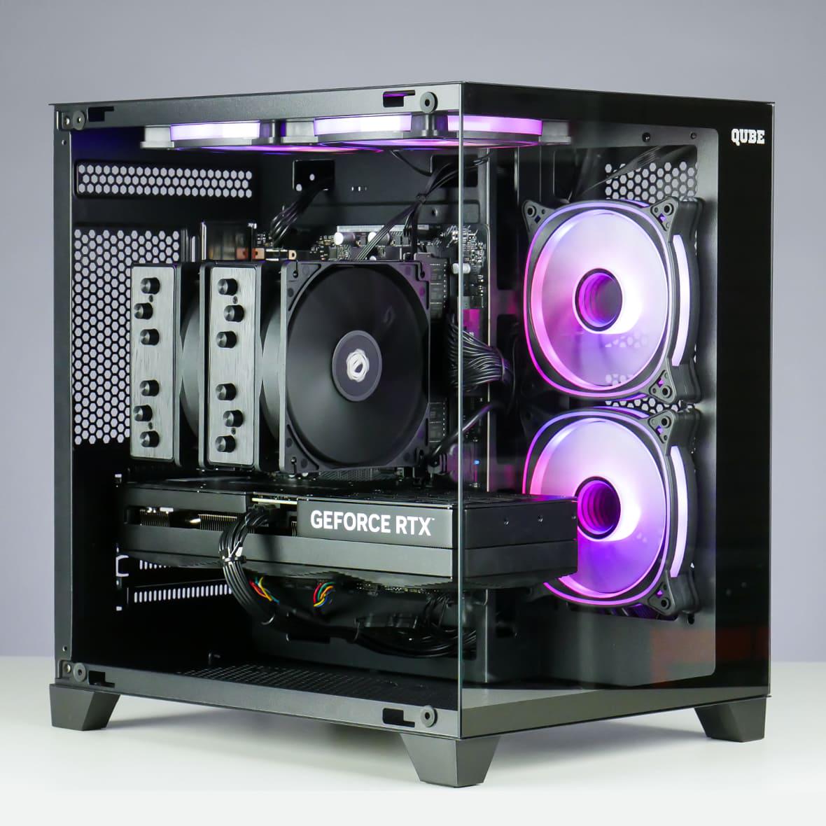 Игровой ПК Digitalfury I5 Core I5-14600F/32Gb DDR5/RTX 5070 12Gb/1Tb SSD M2/H610/700W - фото 2