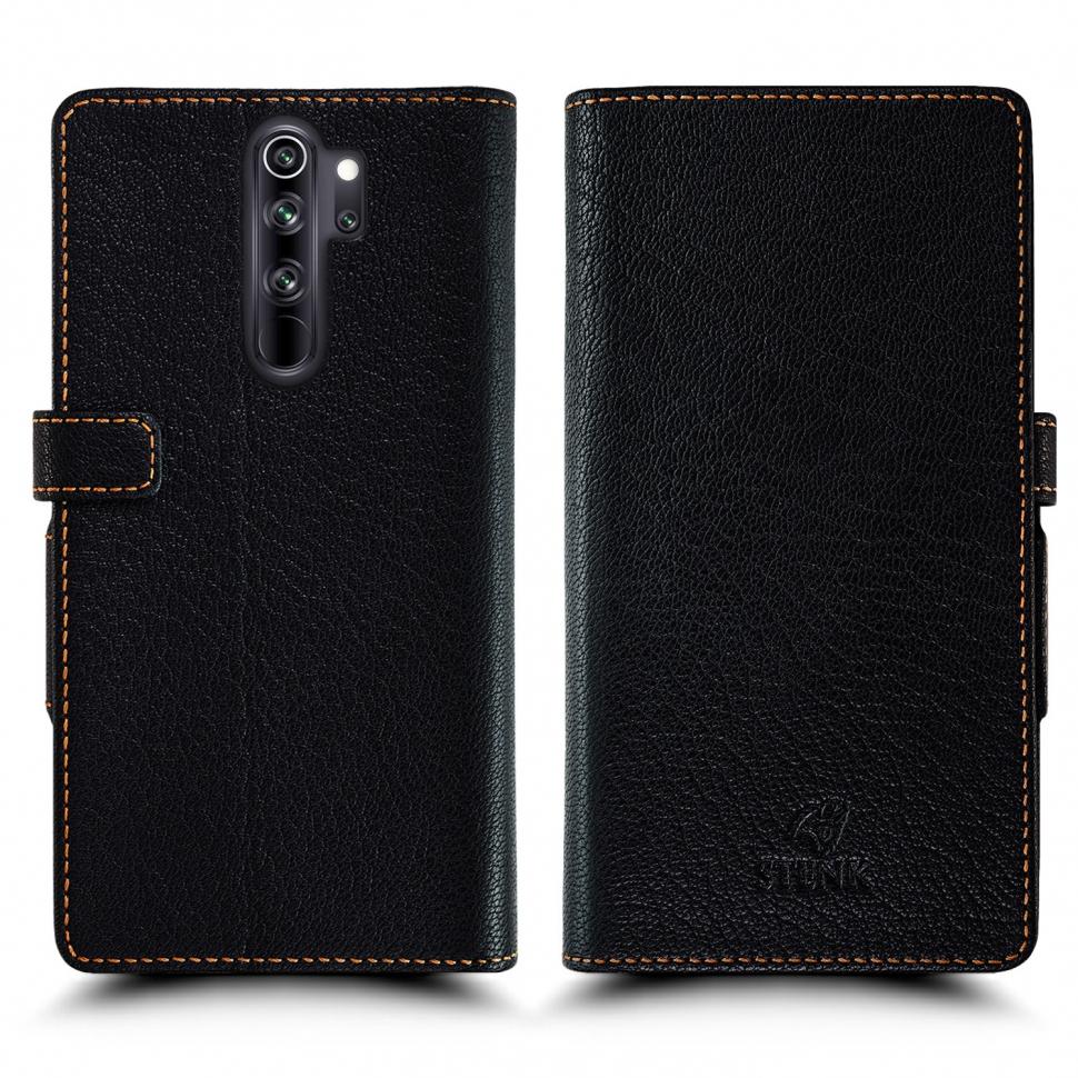 Чехол книжка Stenk Wallet для Xiaomi Redmi Note 8 Pro Черный (64612)