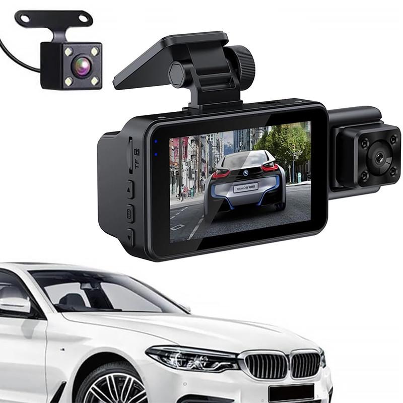 Відеореєстратор автомобільний Box DVR SV3 Full HD 1080P на 3 камери з камерою заднього виду Black (2627475724) - фото 2 Відеореєстратор автомобільний Box DVR SV3 Full HD 1080P на 3 камери з камерою заднього виду Black (2627475724) - фото 2