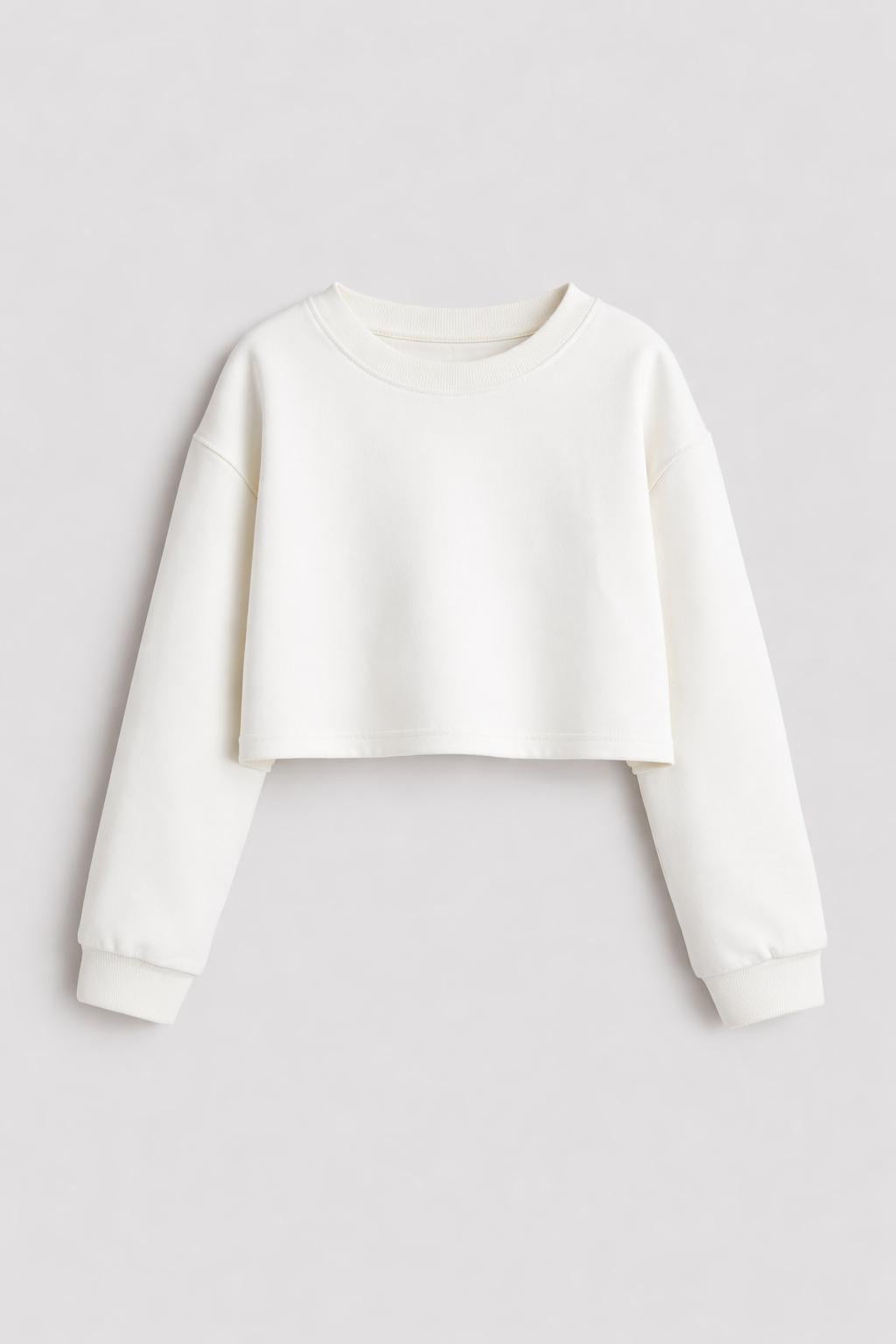 Свитшот H&M 158 см Молочный (1261717)