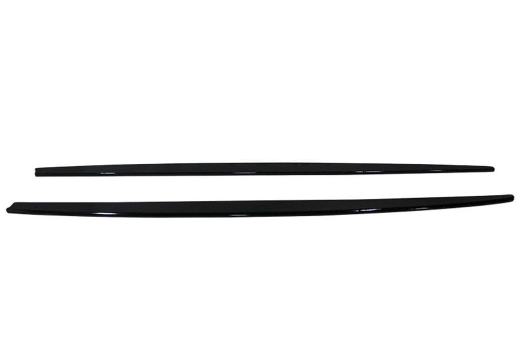 Пороги бокові DPT для BMW 4 серія F-32 2012-2020 рр. abs-пластик Чорний глянець (130674)