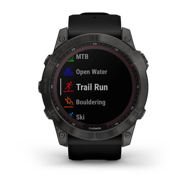 Смарт-годинник Garmin Fenix 7X Sapphire Solar DLC Чорний (010-02541-11) - фото 7