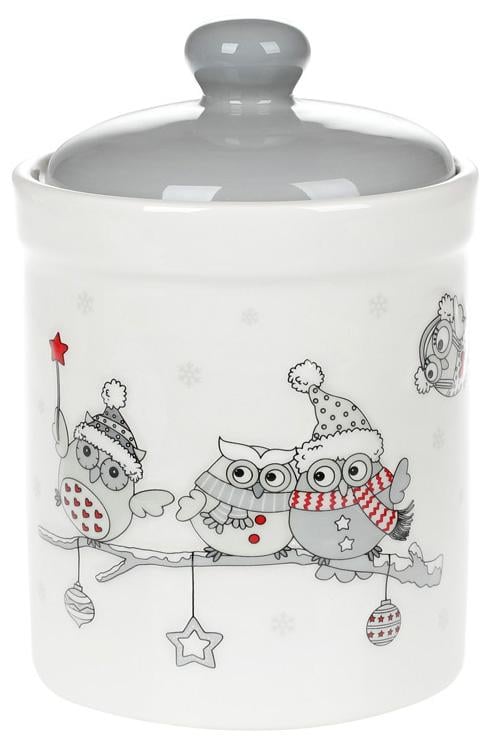 Банка керамічна Совушки-чарівниці 1,2 л