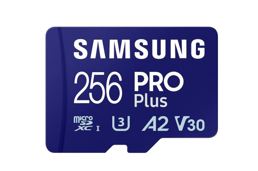 Карта памяти Samsung 256 GB PRO Plus 2023 microSDXC UHS-I U3 V30 A2 + картридер (MB-MD256SB) - фото 2