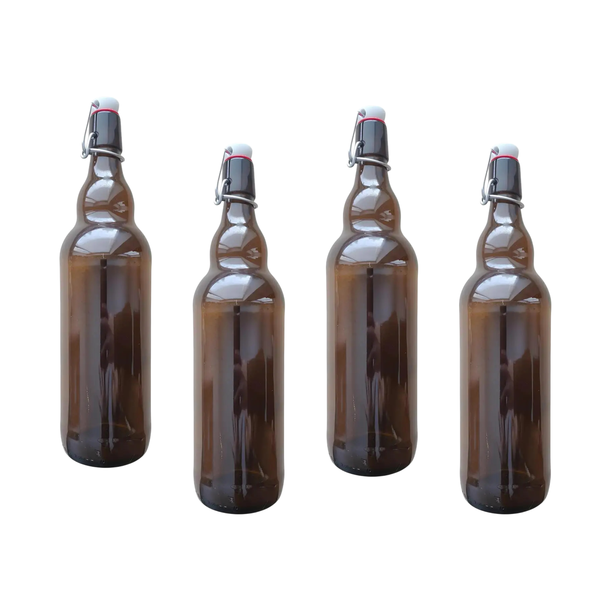 Пляшка скляна 1 л із бугельною пробкою 4 шт. (17611190)