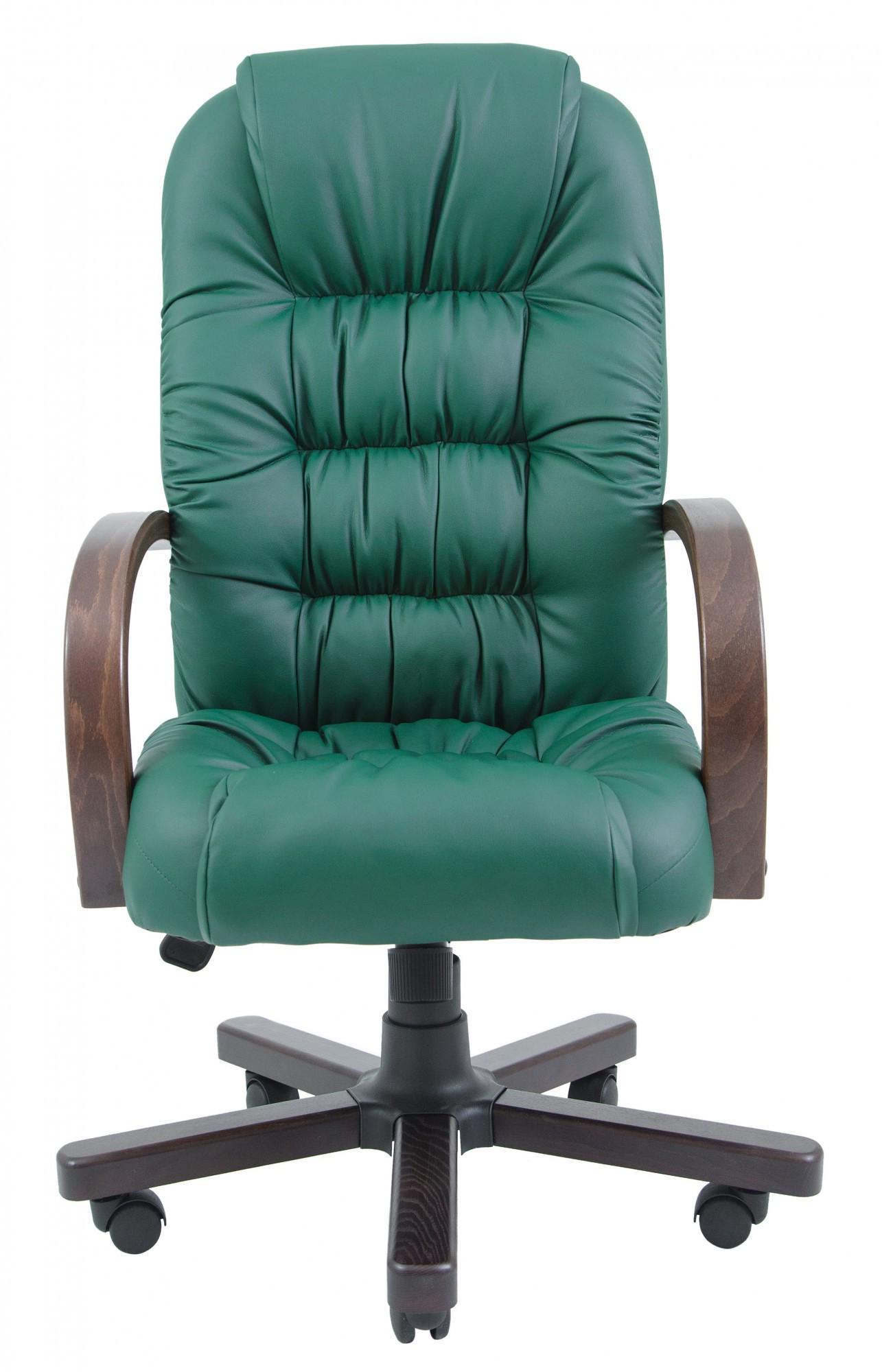 Кресло офисное компьютерное Richard Fly 2226 Wood М2 AnyFix Зеленый - фото 2