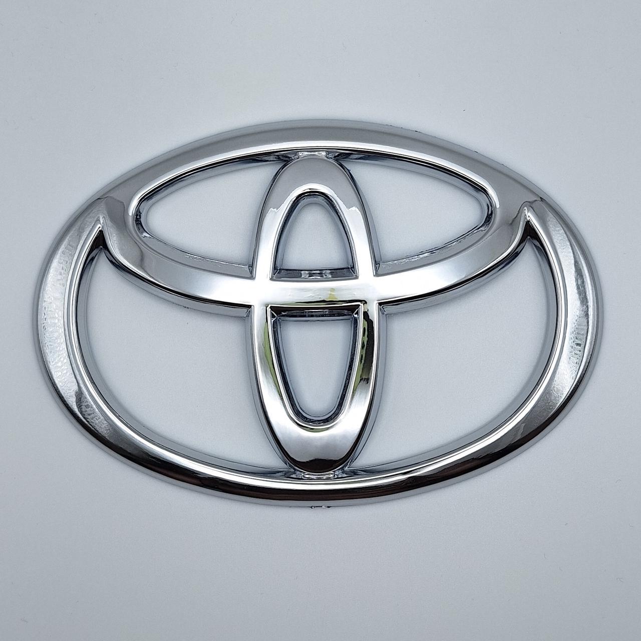 Емблема Toyota 160х110 мм Хром (1947784250)