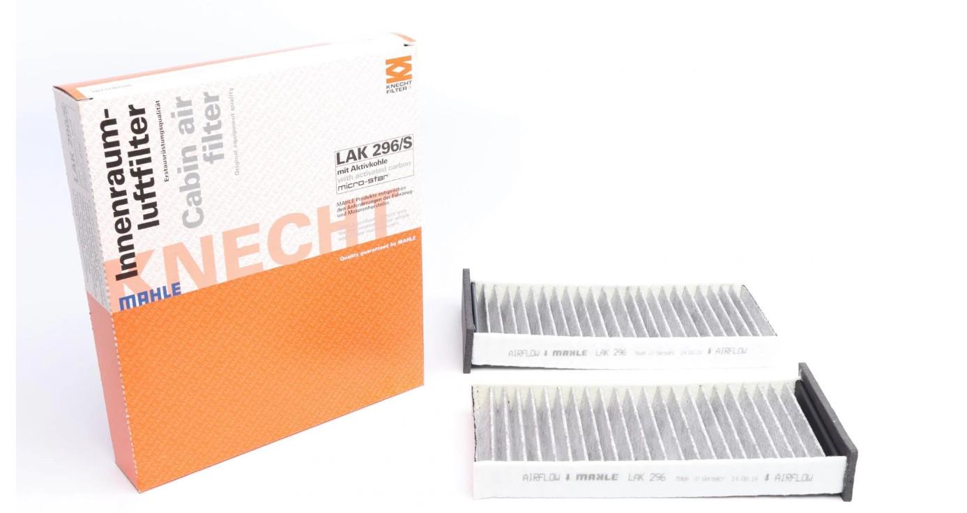 Фильтр салона KNECHT для Mitsubishi Carisma/Colt/Lancer/L200 96-07 угольный (LAK 296/S)