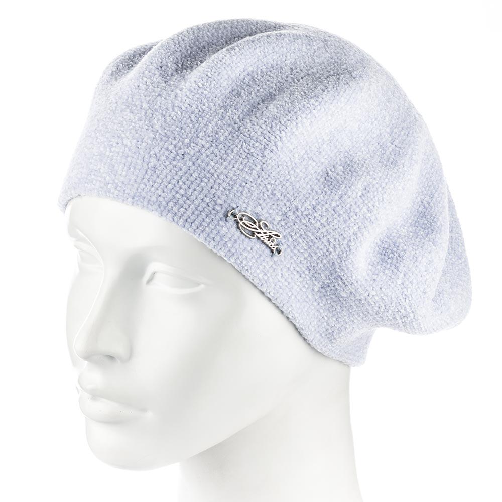 Берет велюровый женский ATRICS WH815 one size Голубой