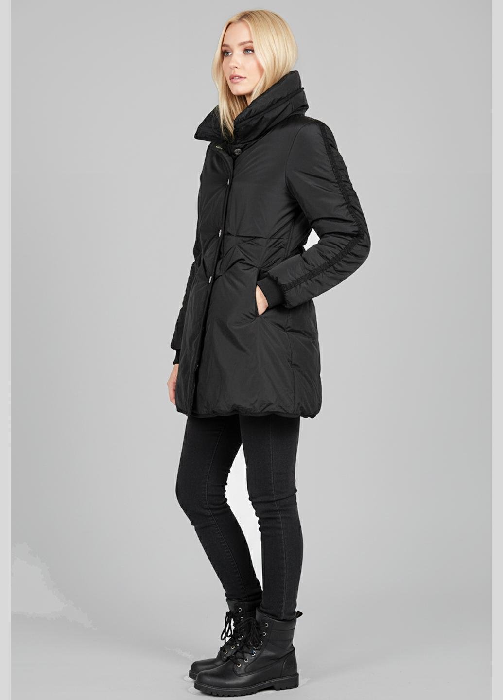 Пуховик женский Number Nine NN-303 приталенный р. 42 Черный (NN-303-42) - фото 3 Пуховик женский Number Nine NN-303 приталенный р. 42 Черный (NN-303-42) - фото 3