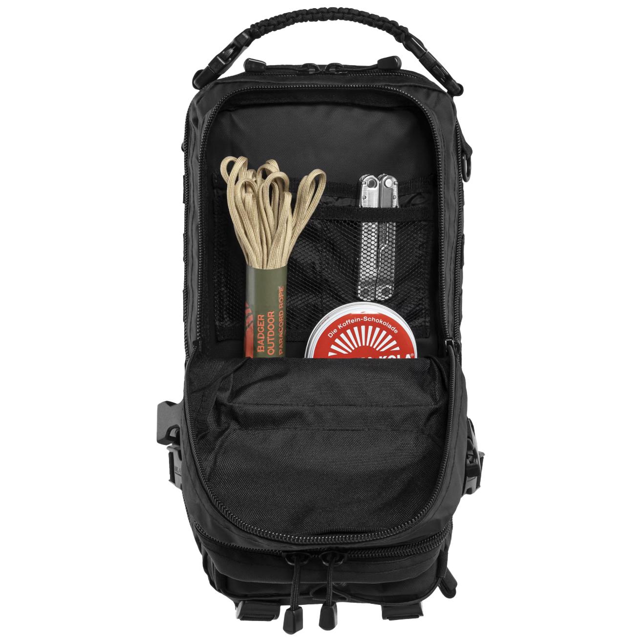 Рюкзак тактический военный Mil-Tec Assault Pack Tactical Black 20 л Noir (23874738) - фото 5 Рюкзак тактический военный Mil-Tec Assault Pack Tactical Black 20 л Noir (23874738) - фото 5