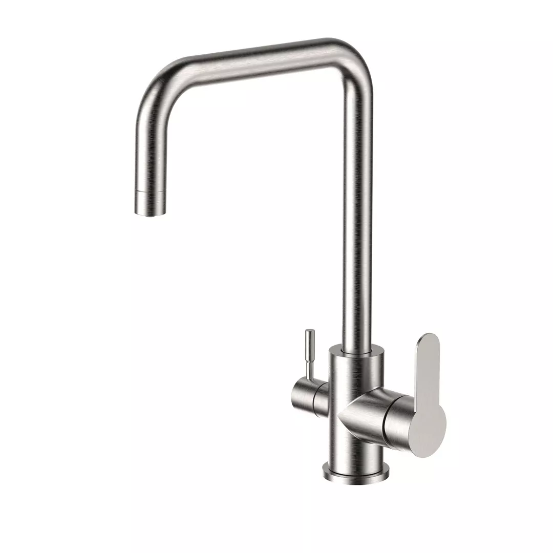 Змішувач для кухні Frap F43801 на дві води Сатин (SQ-1040786) Змішувач для кухні Frap F43801 на дві води Сатин (SQ-1040786)