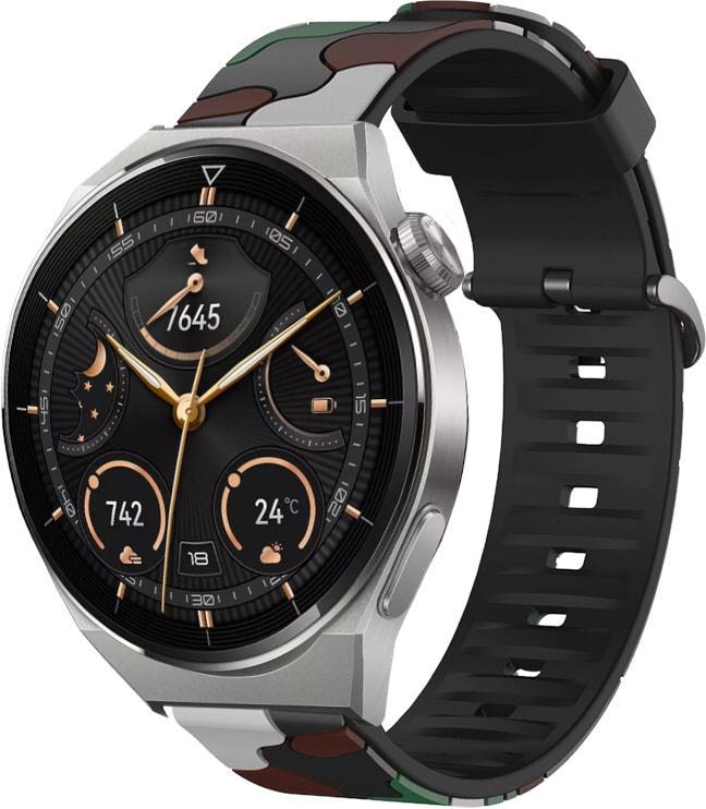 Ремешок Tactic Camouflage для Huawei Watch GT3 Pro 46 мм Brown (37342-30)