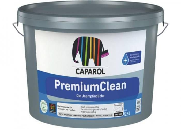 Краска интерьерная латексная Caparol PremiumClean E.L.F. матовая 12,5 л Белый (1814276867)