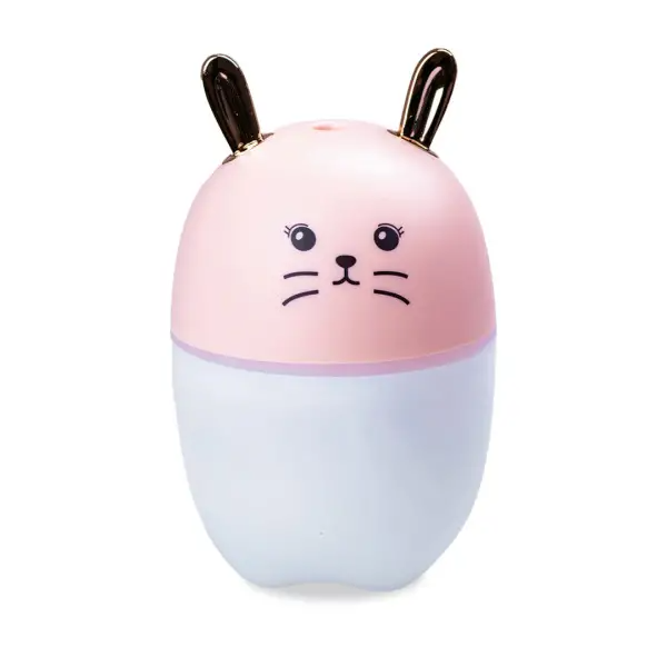 Зволожувач повітря для дитячої кімнати Зайчик 220 мл Рожевий - фото 1