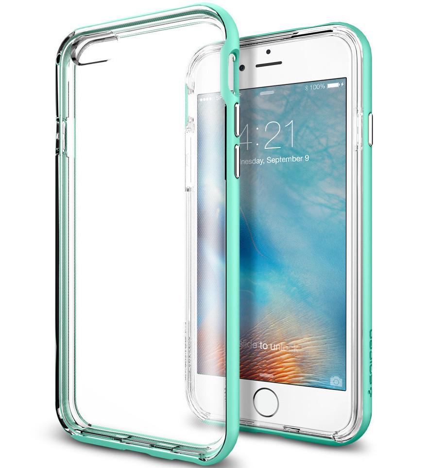 Чехол-накладка Spigen SGP Case Neo Hybrid EX Series for iPhone 6/6S, Mint (SGP11627)
