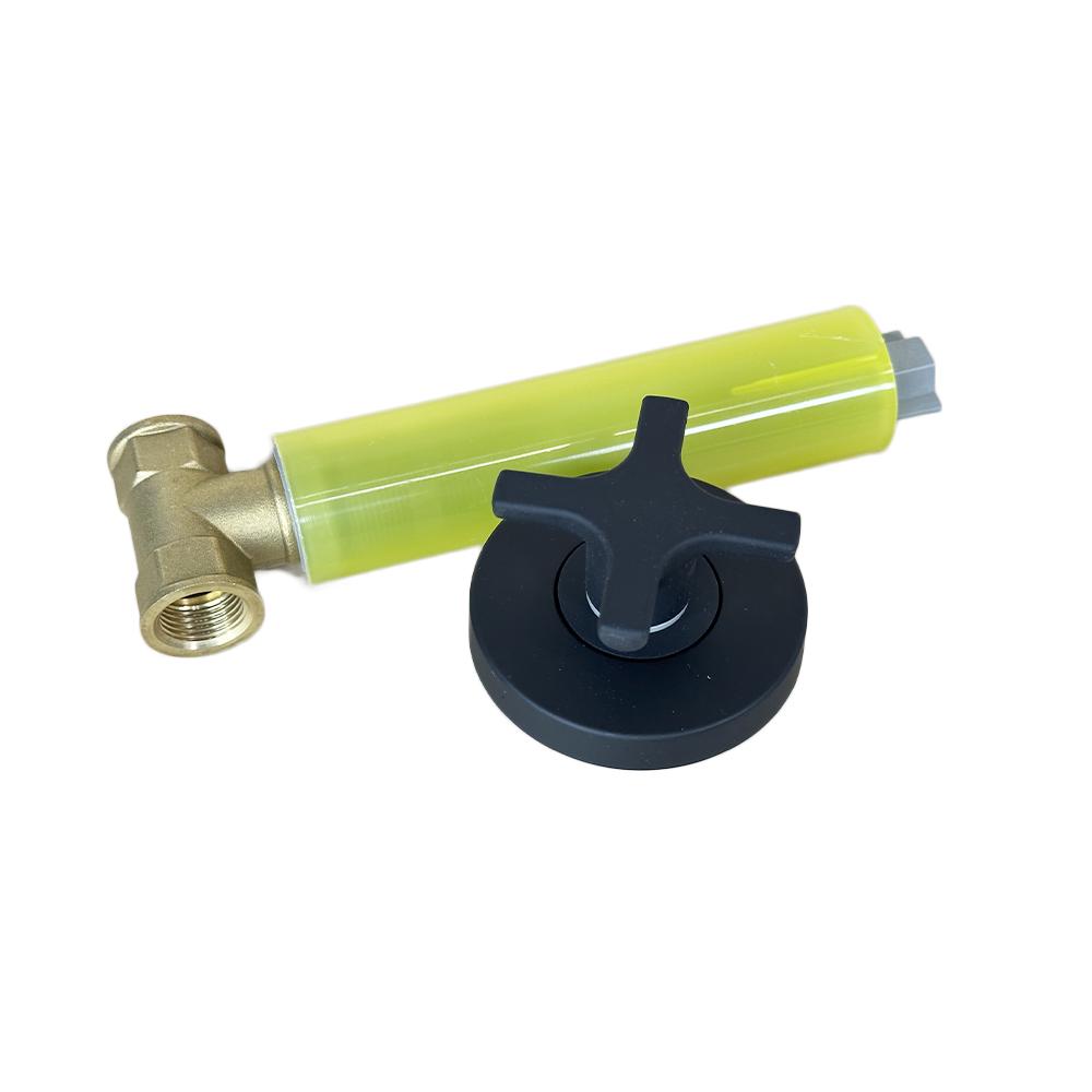 Запорный клапан Sanpreis Felix скрытого монтажа латунь с краном 1/2"