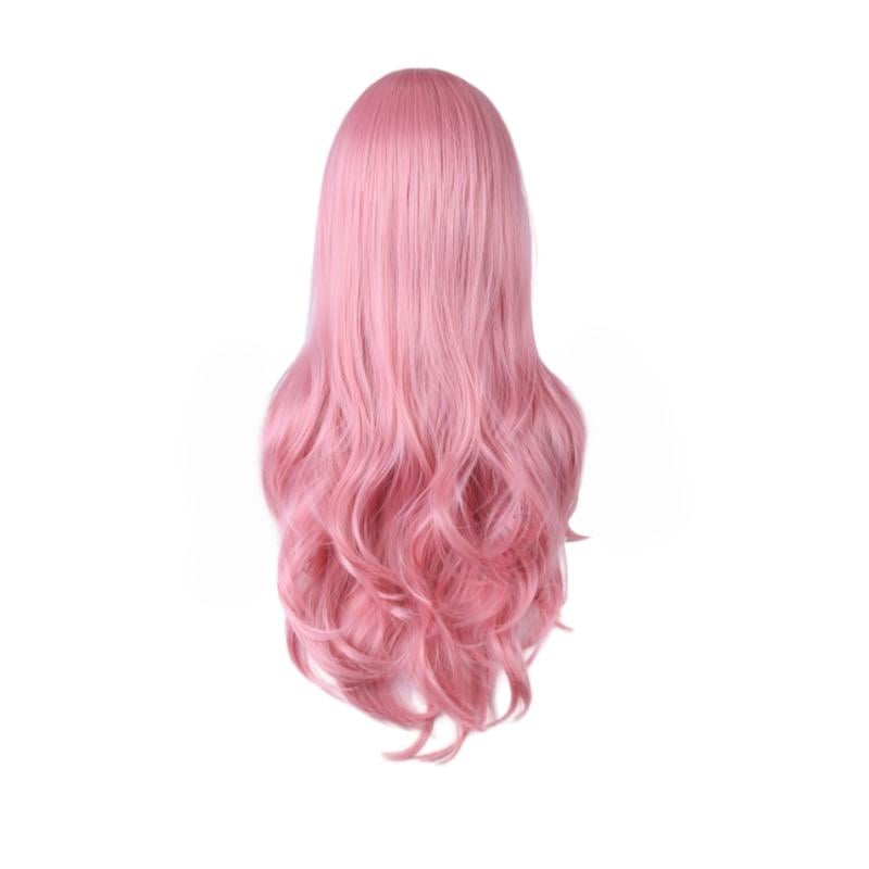Парик женский с челкой на сетке без пробора 65 см Розовый дым (2689612523) Парик женский с челкой на сетке без пробора 65 см Розовый дым (2689612523)