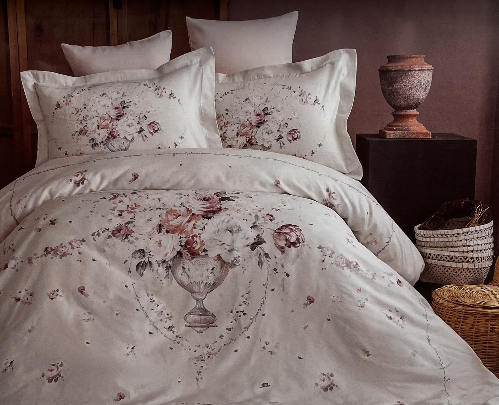 Комплект постільної білизни Pupilla Collection Nora сатин 200х220 см (CN29679)