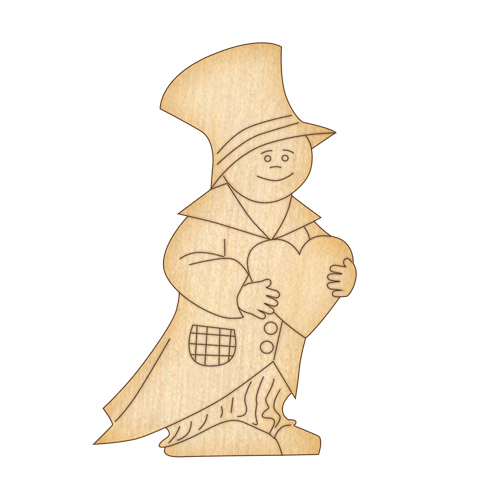 Заготовка из фанеры №94 Мальчик-1 (5578)