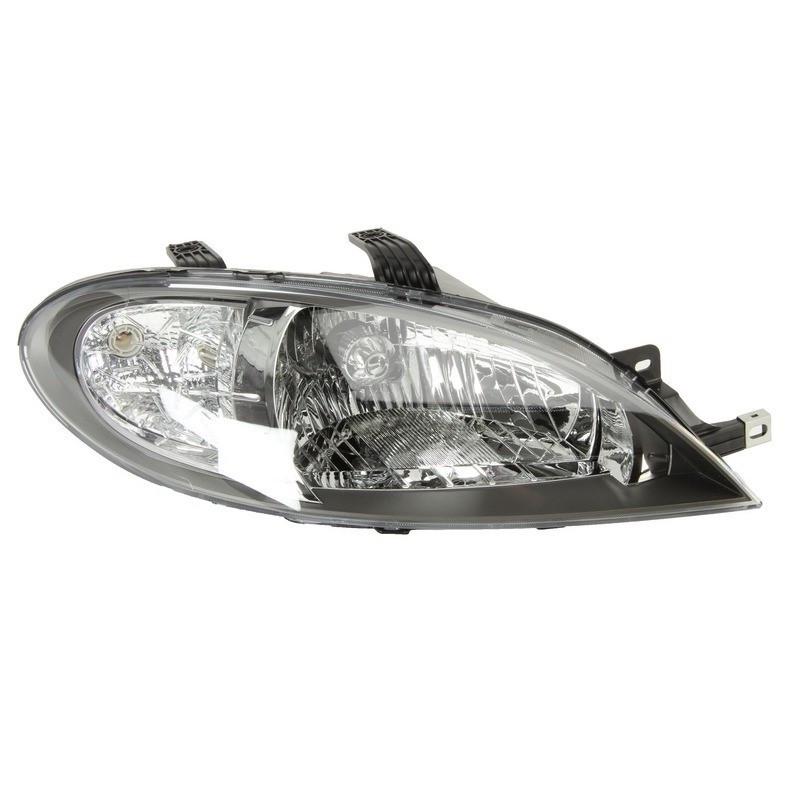 Фара передня права Chevrolet Lacetti Hb 2005-2012 H4 чорна рамка (235-1103R-LDEM2)
