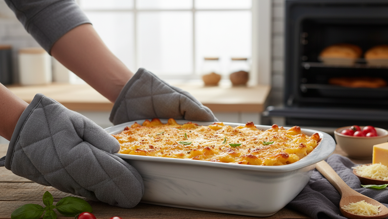 Форма для запікання керамічна Marble прямокутна 5 л 33х22х7 см (30300647) - фото 3