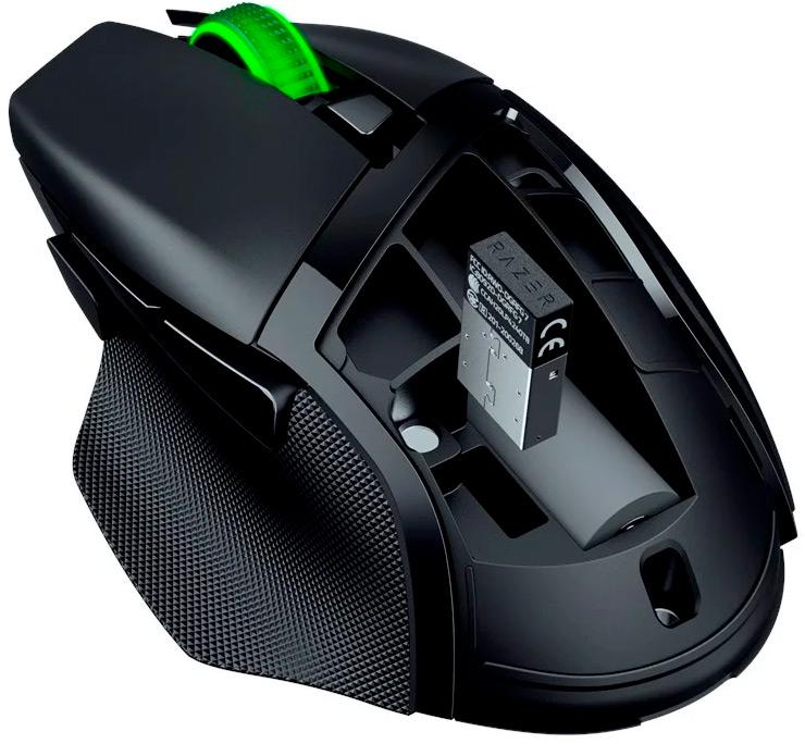 Компьютерная мышка беспроводная Razer Basilisk V3 Hyperspeed Black (RZ01-04870100-R3G1) - фото 3 Компьютерная мышка беспроводная Razer Basilisk V3 Hyperspeed Black (RZ01-04870100-R3G1) - фото 3