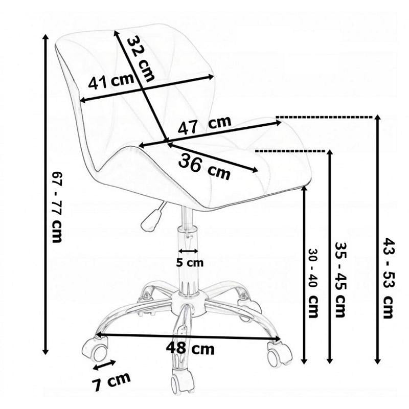 Кресло на колесах велюр Серый/Черный (333270) - фото 9 Кресло на колесах велюр Серый/Черный (333270) - фото 9