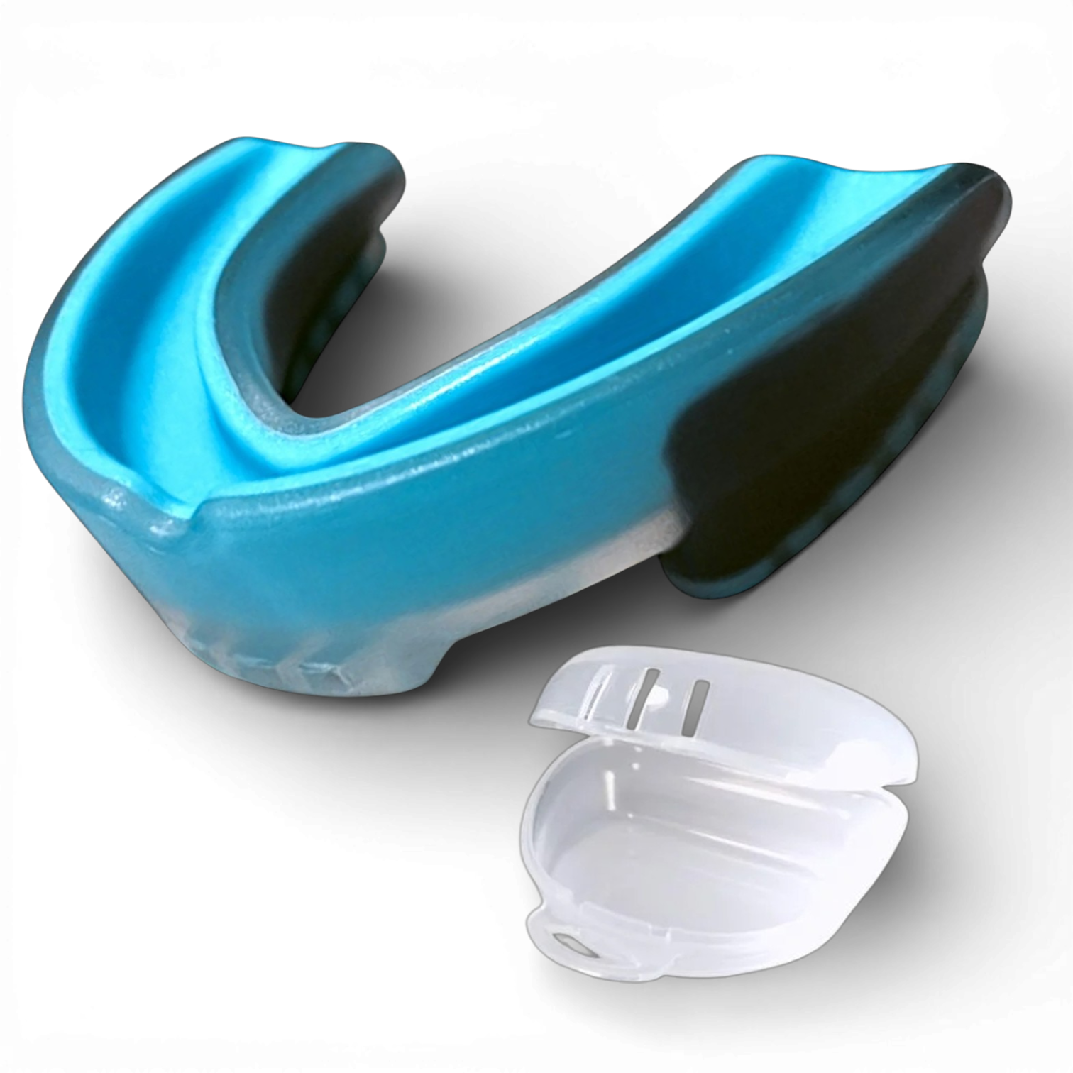 Капа боксерська для боксу Univerza ММА/боксерів/кікбоксингу/тхеквондо доросла Блакитний