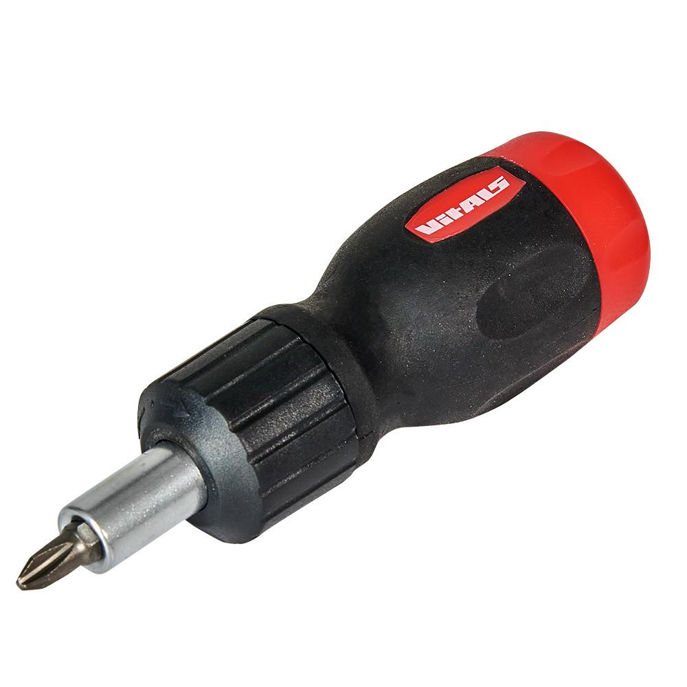 Отвертка с трещоткой Vitals Master 7 бит (179542) - фото 3 Отвертка с трещоткой Vitals Master 7 бит (179542) - фото 3