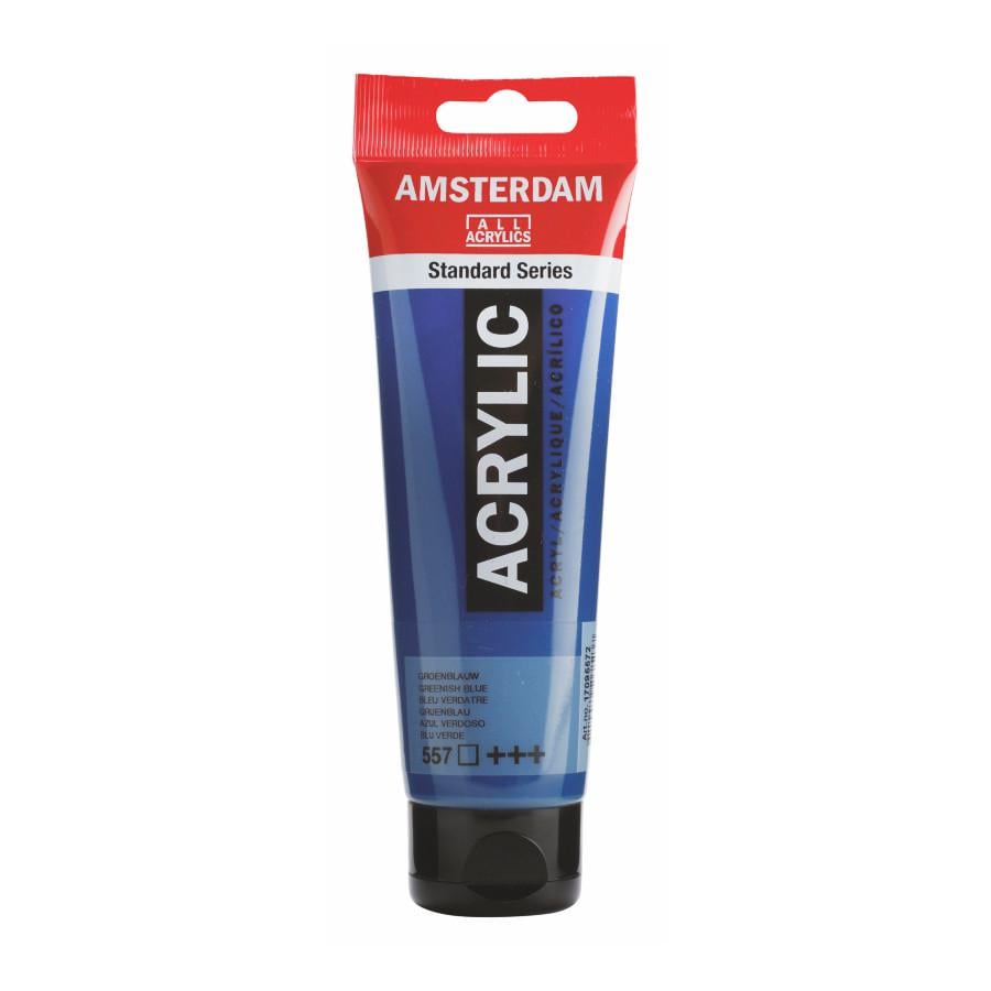 Фарба акрилова AMSTERDAM Royal Talens 17095572 3 шт. 120 мл 557 Зелено-синій (8712079268237)