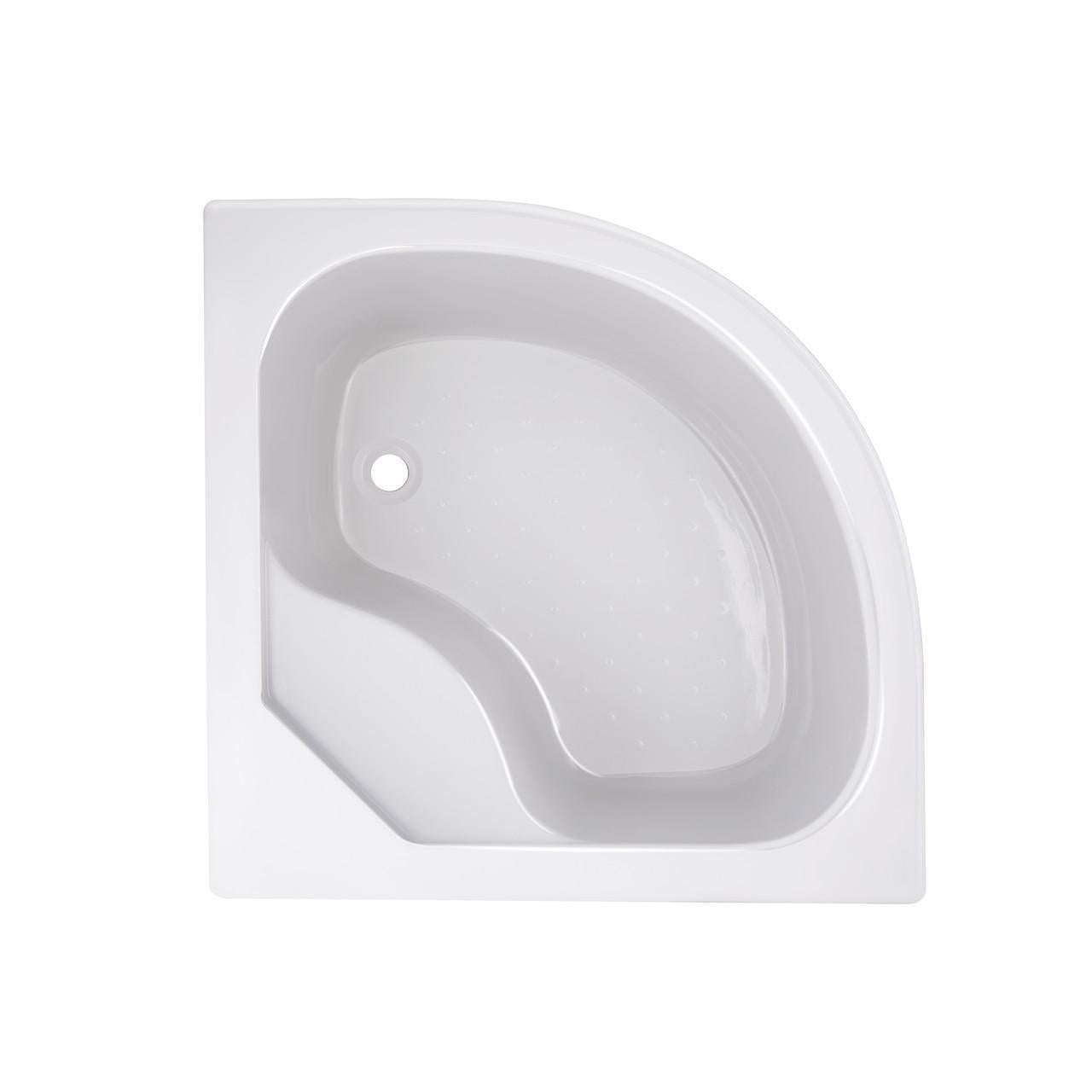 Душевой поддон Lidz Kapielka ST80x80x41 см с панелью (2607288625)