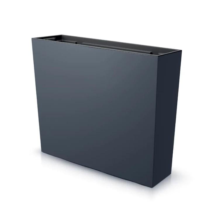Горщик для квітів Prosperplast Urbi Case Tower терасовий 80 см Антрацитовий (DUC800T-S433)