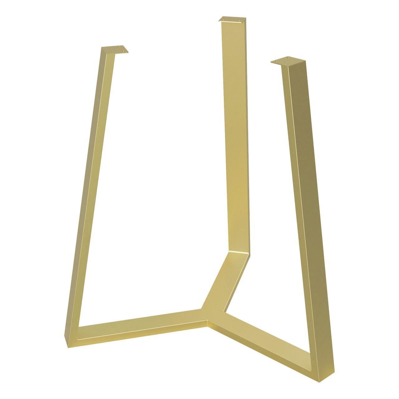 Каркас для столу з металу Minimal Ø 750 мм H 730 мм Золотий (1077) Каркас для столу з металу Minimal Ø 750 мм H 730 мм Золотий (1077)