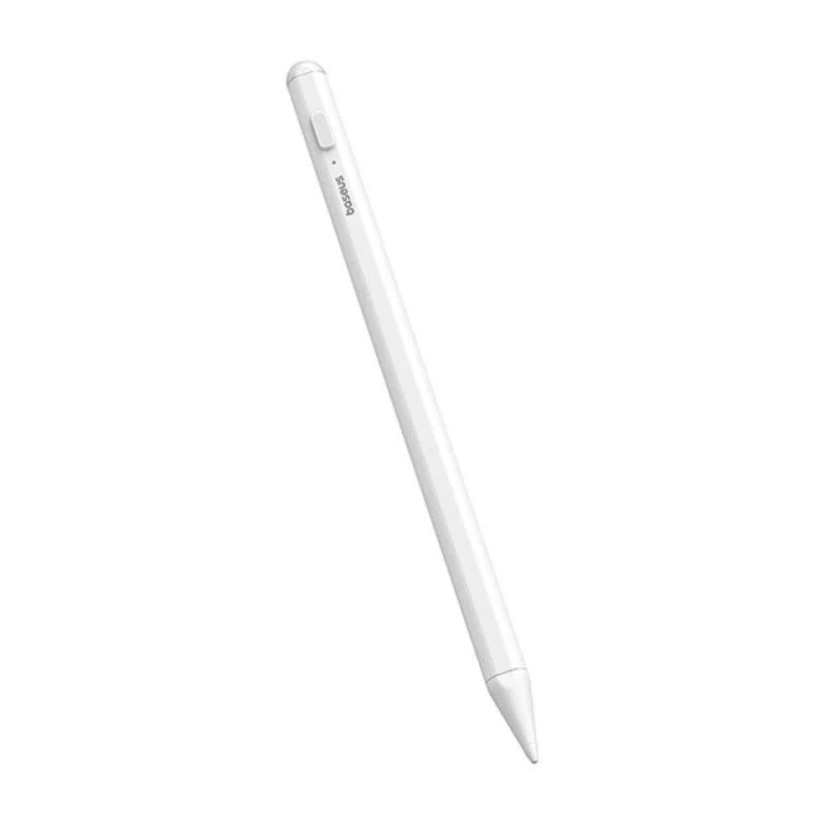 Стилус для iPad BASEUS Smooth Writing 2 Stylus with LED Indicators Wireless Version Type-C Cable and Active Pen Tip Included White (P80015802213-03)