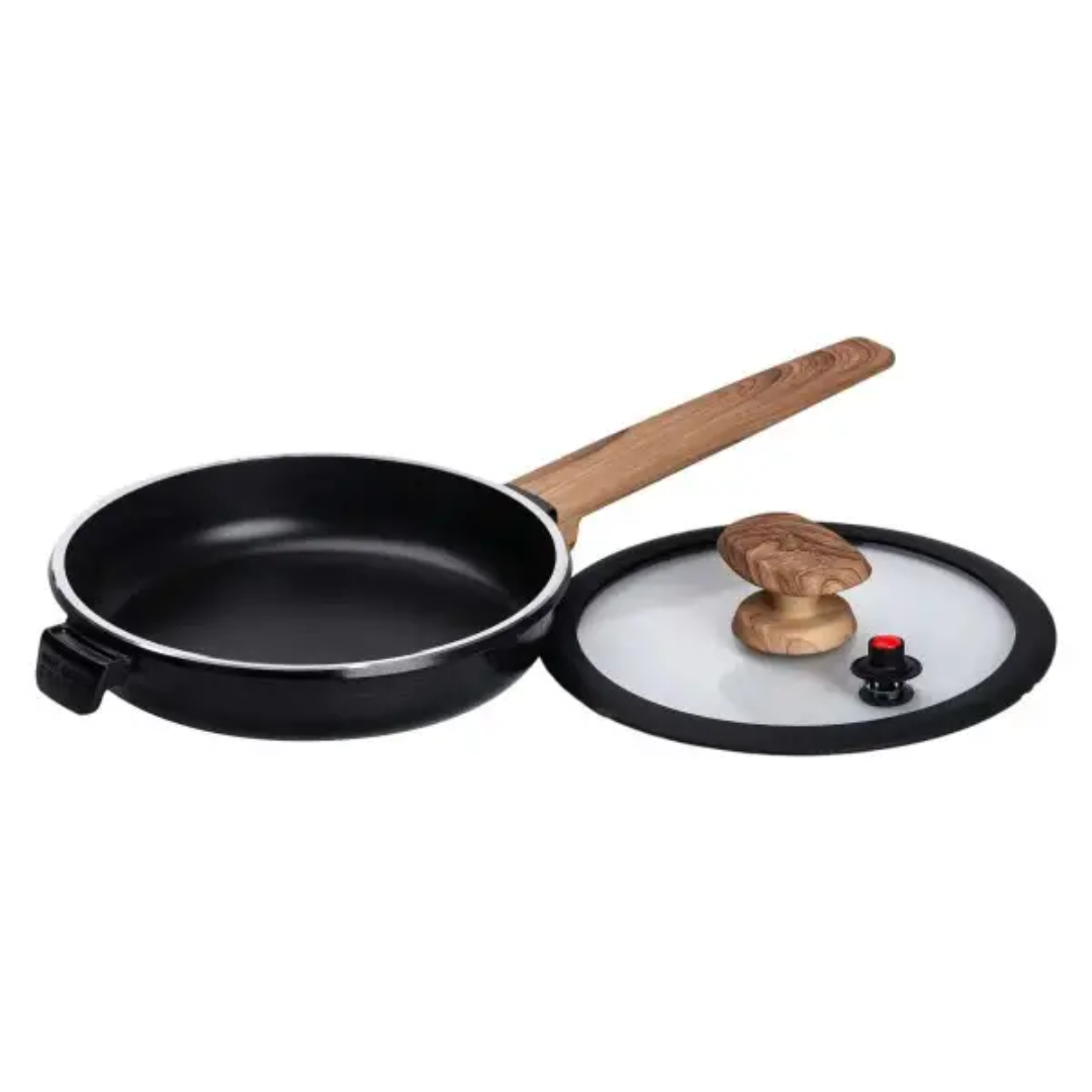 Сковорода універсальна MGC Designed алюмінієва з антипригарним покриттям 20 см Чорний - фото 2 Сковорода універсальна MGC Designed алюмінієва з антипригарним покриттям 20 см Чорний - фото 2