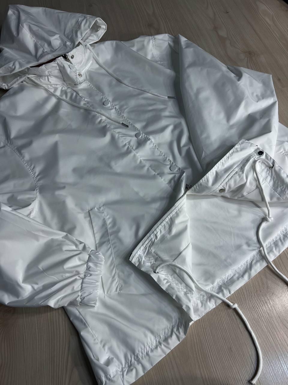 Куртка женская Lady Yep 9096-1 с капюшоном OS Белый (26755945) - фото 3