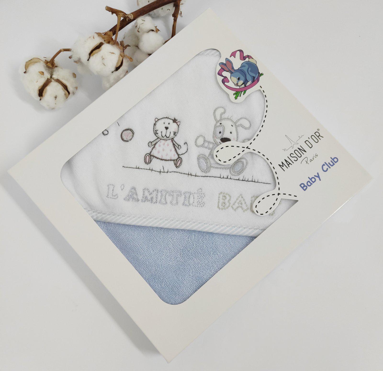 Полотенце детское Maison D'or Lamite 76x76 Blue (CN6105)