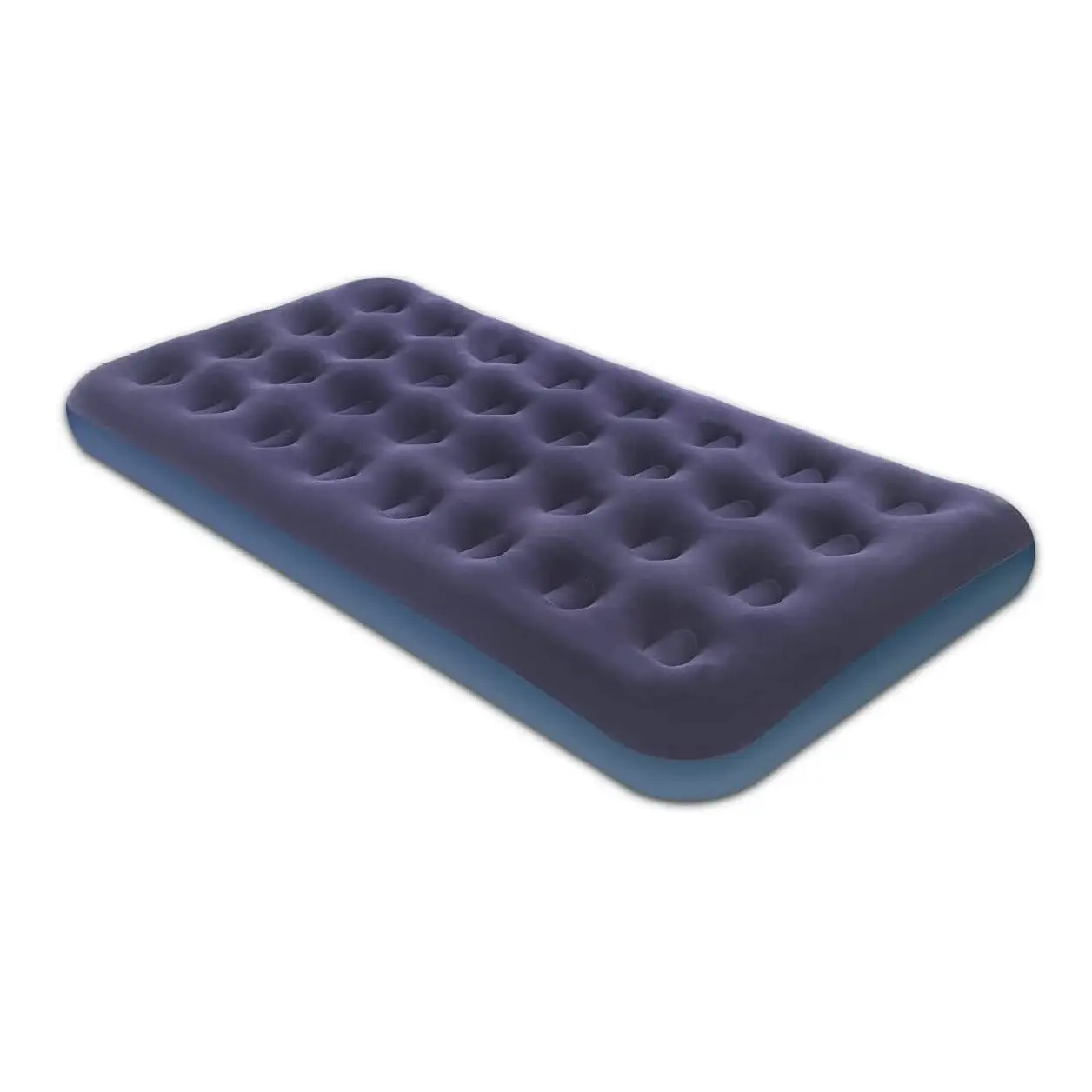 Надувной матрас RIAS Inflatable Bed с насосом 190x99x22 см Blue (3_07680)