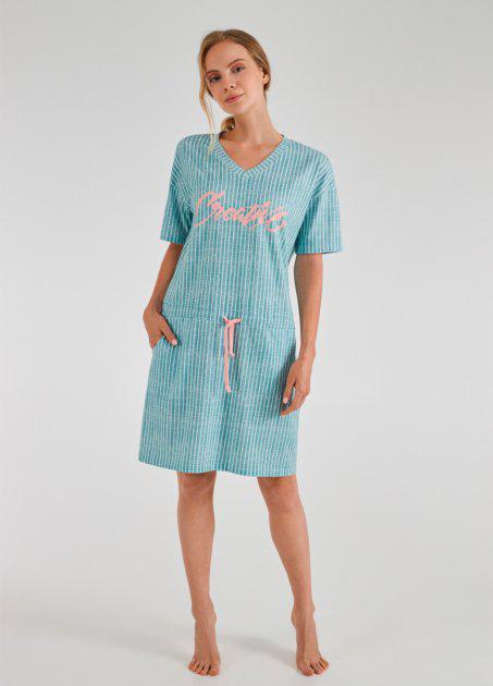 Сорочка домашняя женская Ellen L Зеленый (LDK 121/08/01)