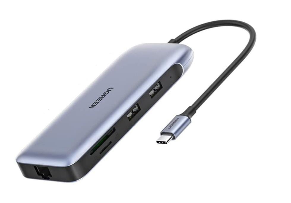 Концентратор UGREEN CM274 9in1 Grey (70301) Концентратор UGREEN CM274 9in1 Grey (70301)
