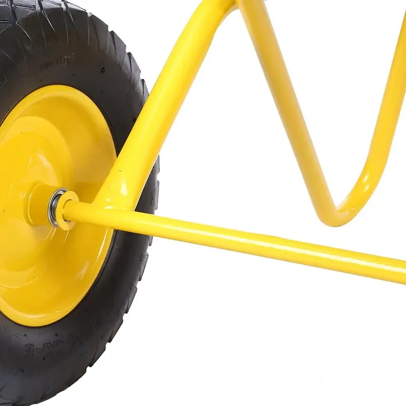 Тачка строительная BudMonster 2-колесная 85 л 180 кг (01-010/1) - фото 6