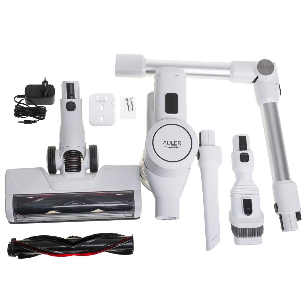 Пылесос аккумуляторный вертикальный Adler LED сенсорный дисплей 350 Вт - фото 4 Пылесос аккумуляторный вертикальный Adler LED сенсорный дисплей 350 Вт - фото 4