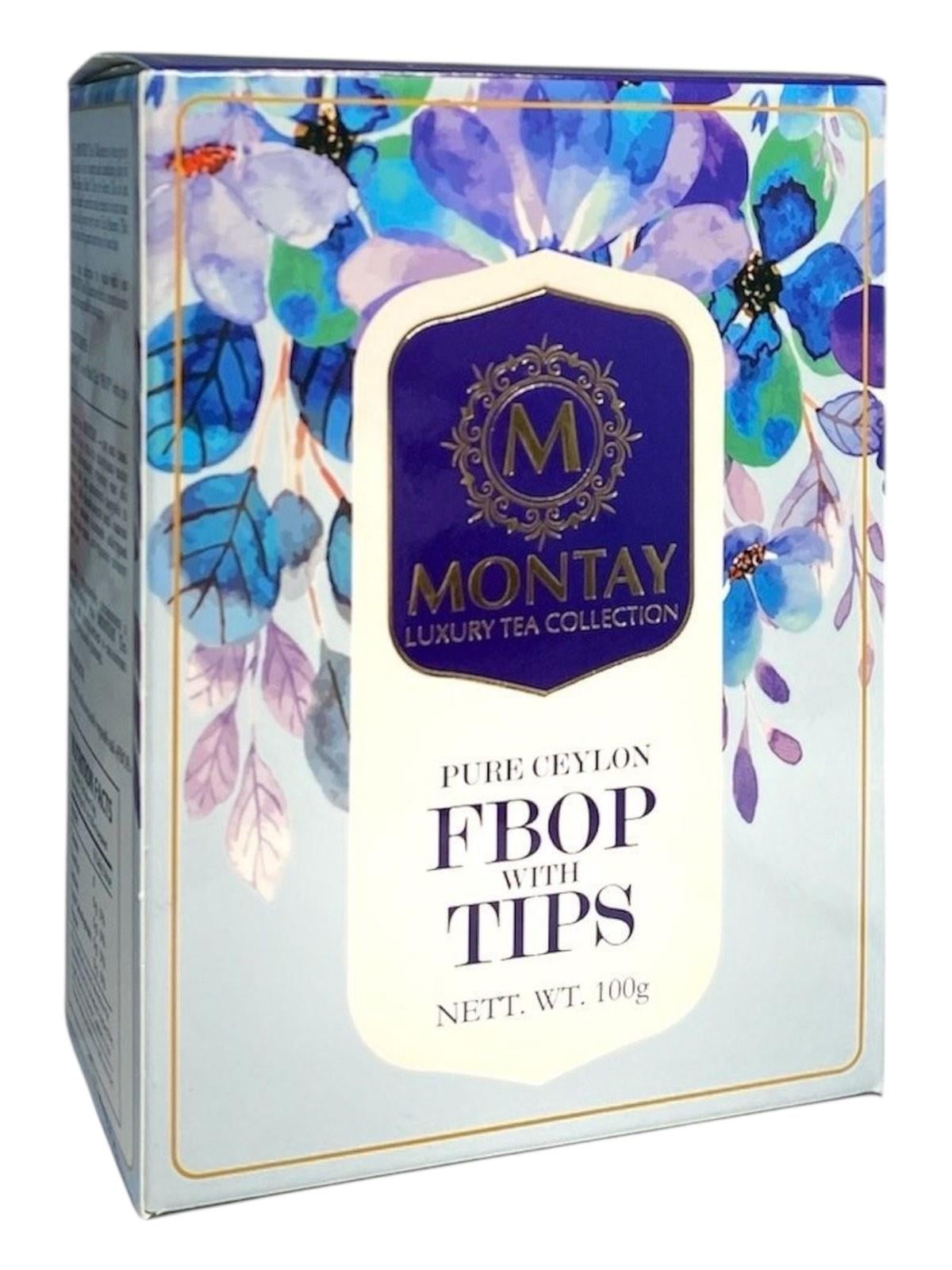 Чай черный Montay FBOP and TIPS 100 г (60749)