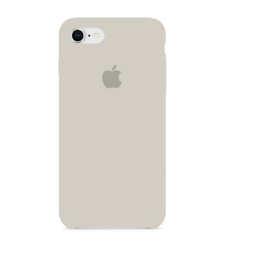 Чехол SIlicone Case для iPhone 7/8 Protective Matte Antique White