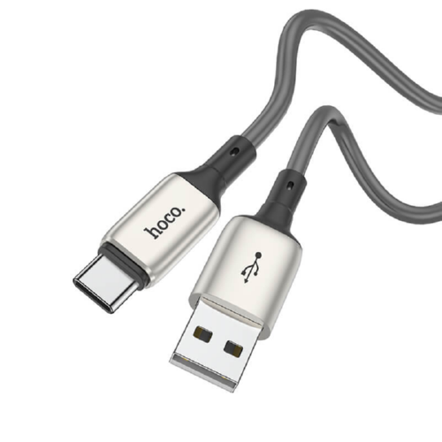Кабель HOCO Type-C Howdy charging data cable X66 3 A 1 м Grey (546425)