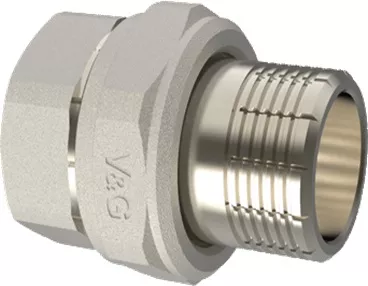 Сгон-американка прямий V&G VALOGIN 3/4" латунь без покрытия (SQ-1040299)