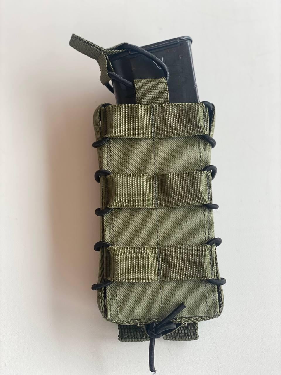 Подсумок одинарный для магазина АК MOLLE на кнопках 15×8 см (2716550752) Подсумок одинарный для магазина АК MOLLE на кнопках 15×8 см (2716550752)